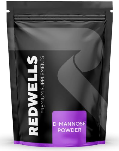 D mannose poudre REDWELLS cystite et infections urinaires Soutien Vegan - Paquet 1 kg