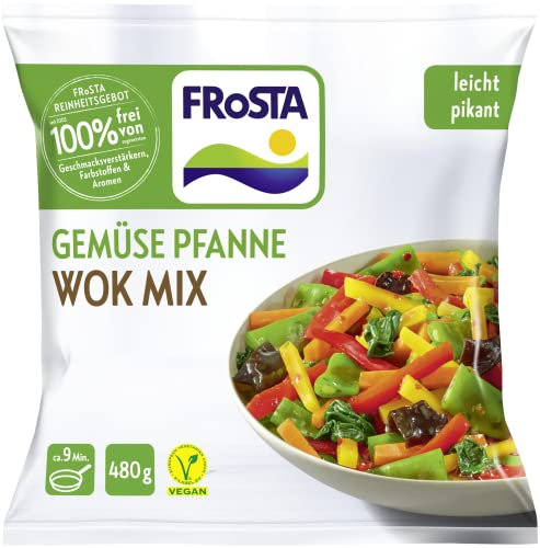 FRoSTA Gemüse Pfanne Wok Mix (Tiefgefroren), 480 g