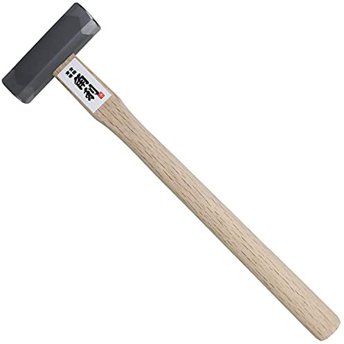 KAKURI - Martello a scalpello da 300 g, per falegnameria giapponese per scalpello, aereo, chiodo, resistente al carbonio giapponese Stee con testa ottagonale, realizzato in Giappone