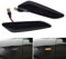 Hacreyatu Indicatore di direzione a LED per Alfa Romeo 156 147 / Fiat Tipo/Lancia Delta 3 Ypsilon (Nero)