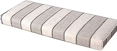 MOTT 5 cm dickes Bank-Sitzkissen, für drinnen und draußen, lange Bankauflage für Essbank, Gartensofakissen, Ersatzteil, Größe anpassbar