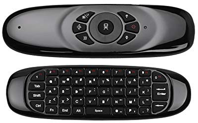 Viudecce 2.4G Air Mouse Keyboard Remote Control for Android TV Box Computer English Version 6 Axes Gyroscope