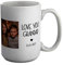 Shopagift Personalised Photo Mug Love You Grandad White 15oz Large Cup