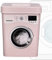 CONTENITORE MODELLO LAVATRICE IN PLASTICA CON COPERCHIO ERMETICO 3,5 LT PER DETERSIVO IN POLVERE PODS Idea Regalo per Amanti dell'ordine (ROSA POLVERE)