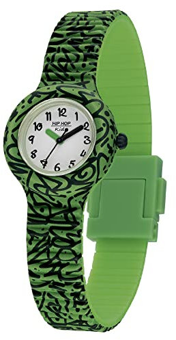 Hip Hop Kinder Analog Quarz Uhr mit Silikon Armband HWU1110