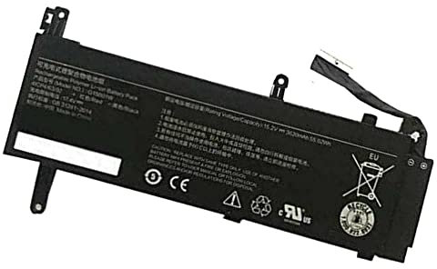 WXKJSHOP Batteria di ricambio compatibile con Xiaomi Gaming 7300HQ 1050Ti GTX 1060 171502-AK G15B01W G15BO1W