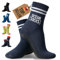 OceanSocks + Borsa extra, calzini antiscivolo per spiaggia, acqua, watt, barca e tavole, donne, uomini, bambini, marine, 39-42, Marina, 39-42, 39-42