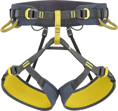 Climbing Technology Wall Klettergurt, anthracit-mustarrd, M-L, antrax/senape