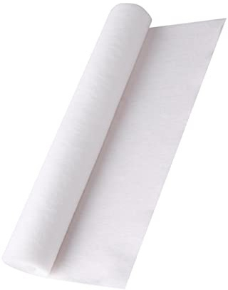 Papier Filtre Anti-huile pour Hotte Aspirante, 1 Rouleau Blanc | Non-tissé, Découpable, Installation Facile, Usage la Cuisine et Restaurant, Format Unique