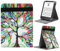 ZOENHWA Étui Universel pour 6 Pouces e-Reader,Compatible avec Kindle 2022 & 2019//Kobo Clara HD/Kobo Clara 2E/Kobo Nia/Pocketbook Basic 4/Touch Lux 5/Tolino/Sony avec Support Pliant Stable Case,Arbre