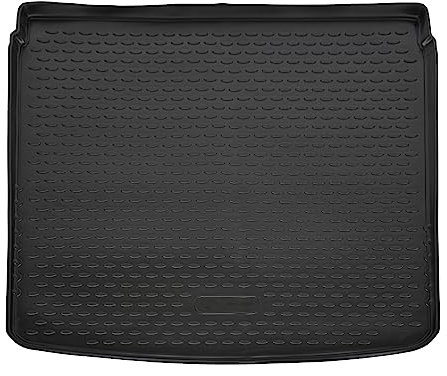 J&J AUTOMOTIVE | Gummi-Kofferraumwanne Kofferraummatte Kofferraum-Schutzmatte Kompatibel Enyaq ab 2020 (Elektro), Anti-Rutsch, Geruchlos