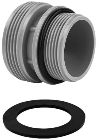 Raccord de tuyau de piscine 38 mm, raccord de tuyau de piscine 38 mm, raccord de tuyau de piscine 38 mm, rallonge pour tuyaux de piscine (1 pièce)