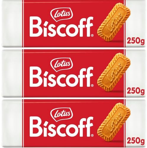 Biscuits Bundle Consisting Lotus Biscoff Caramel Biscuits 250g (3 Pack)