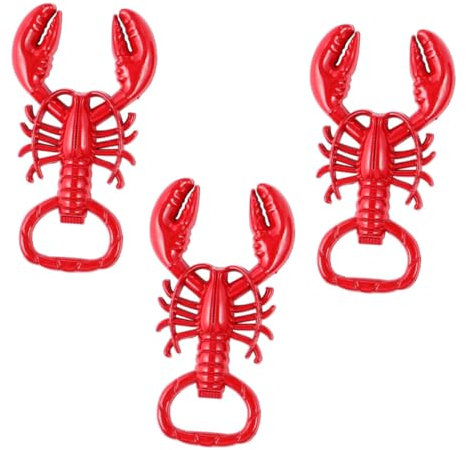 Mikinona 3stücke Flaschenöffner Aus Zinklegierung Bieröffner Für Zuhause Dekorativer Kapselheber Einzigartiges Design Vielseitig Einsetzbar Als Oder Schreibtischdekoration