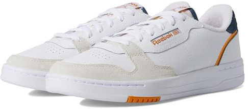 Reebok Phase Court Sneaker für Erwachsene, Unisex, Weiß/Schatten/Sonnengebackener Ton, 45/46.5 EU