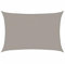 vidaXL Toldo de Vela Rectangular HDPE Gris Claro 160 g/m² 5x7 m, Vela de Sombra de Sol, Vela de Sombra, toldo de Patio, Vela de Sombra Solar