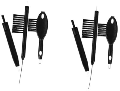 Beaupretty 6 Pièces nettoyage des aides auditives lingette de nettoyage pour aides auditives lingette de nettoyage pour appareils auditifs brosse pratique