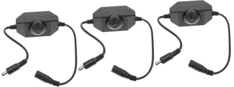 jojofuny 3pcs Led Light Dimmer Plug for Lamp Diy Accessory Knob Control Rotated Dimmer Switch for Led Light Brightness Adjustment for Table Lamp for Bedroom