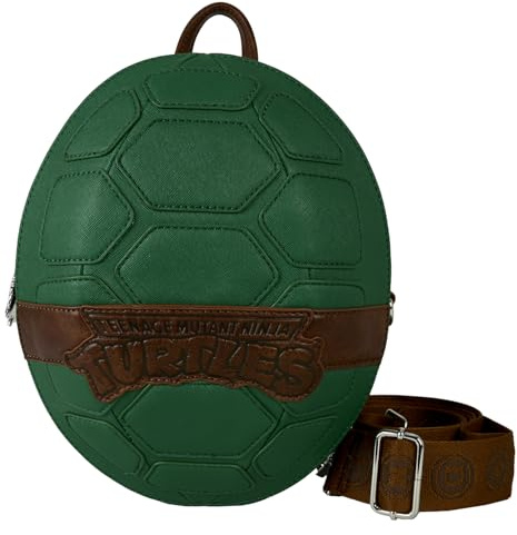 Teenage Mutant Ninja Turtles Loungefly - Classic Molded Sling Bag Frauen Handtasche grün/braun