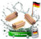 Matosch 3er-Set Nagelbürsten, Handwaschbürsten, Fingernagelbürsten, Fingerbürsten und Kinder-Handbürsten aus Holz mit Naturborsten für eine gründliche Reinigung.