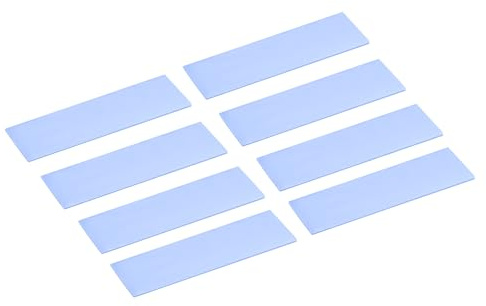 QUARKZMAN 8 Pack M.2 Pad Thermique Pc nvme SSD Dissipateur | 70x22x1mm pour Pc M.2 2280 nvme SSD Dissipateur de Chaleur Cooler