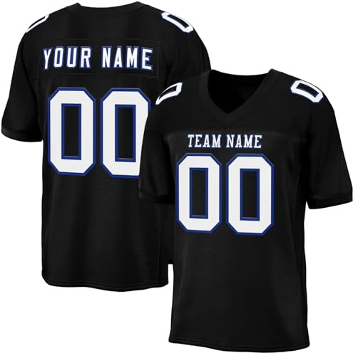 Maillot de Football Américain pour Hommes/Femmes/Jeunes/Préscolaires