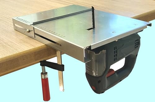 Table de scie sauteuse compacte pour coupes droites