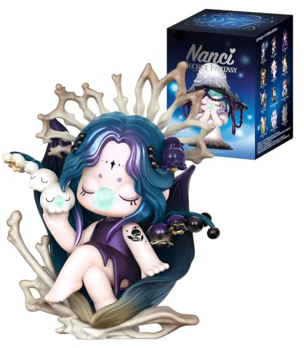 ROBOTIME Nanci Secret Fantasy Blind Box, Zufällige Anime Sammelfigur aus PVC, 12 Designs + 1 Hidden Style (1:144), Gothic Fantasy Überraschungsfigur für Sammler