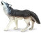Safari Ltd. Wolf 273829 handbemalte Sammelfigur