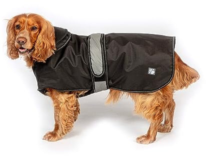 Danish Design 2 In 1 Light Reflective Coat Black - 40cm (16)