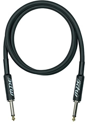 MPE - Cavo di potenza PROFESSIONALE collegamento testata cassa amplificatore con conduttori interni 2da 1mq assemblato con 2 Jack mono D.6,3mm MOD POWER115 (1 MT)