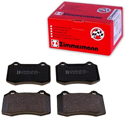 Zimmermann 21381.150.1 Series Front Brake Pads, with predisposizione Sensors, including Plate smorzante