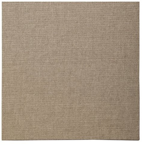 Clairefontaine 34148C Malkarton (ideal für Nasstechniken, Universalbeschichtung, 30 x 30 cm, quadratisch, säurefrei) braun natur