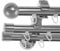 BASIT Gardinenstange 3 läufig Innenlauf Wandmontage 120 cm lang Edelstahl Look Vorhangstange dreiläufig mit Ø20mm Gardinenstangenset H60III