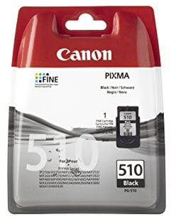 Canon Originaltinte PG-510, Größe Standard, Schwarz, Plastikverpackung (alte Version)