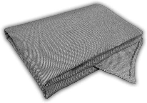 Schweißerdecke 2m x 2m (weitere Größen verfügbar), Hitzeschutzdecke bis zu 600°C, Schweißschutzdecke nach DIN EN ISO 2286-3