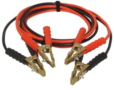 TOPCAR Starterkabel CCA 25 mm2 Zangen Messing 2 x 3 m 650 A