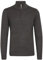 Blend Robin Herren Strickpullover Troyer Feinstrick Pullover Mit Stehkragen Und Reißverschluss, Größe:M, Farbe:Charcoal (70818)
