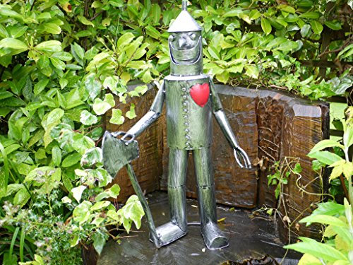 Vintage Style Wizard Of Oz Tin Man Garden Statue Ornament Home Decor Gift
