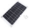 Nuzamas Poartable 7.5 W Panneau Solaire 5 V USB Chargeur de téléphone Batterie Gratuit 2 Clips en Alliage