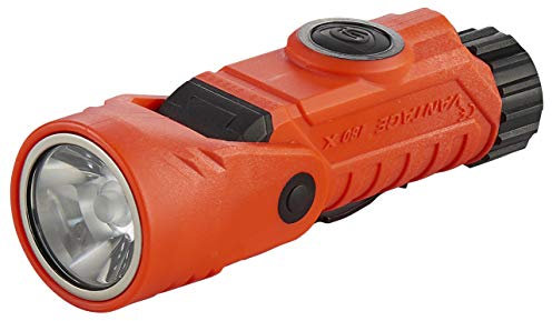 Streamlight 88911 Vantage 180X USB 250-Lumen Mehrstoff-Taschenlampe, inklusive SL-B26-Akku, Helmhalterung, Orange