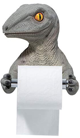 FUYU Porte-Papier Toilette Mural en Forme de Dinosaure 3D