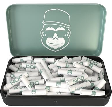 CALM DON® Active Filter | Premium Aktivkohlefilter slim ø5.9mm mit Kokosaktivkohle [100 Filter]