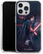 DeinDesign Silikon Hülle kompatibel mit Apple iPhone 13 Pro Case transparent Handyhülle Star Wars Fanartikel Kylo Ren