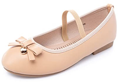 875 Ballerine Bambina - Scarpe Bambina - Ballet Flats (Beige, Size 32 EU)