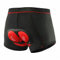 Radunterhose Herren, MTB Radunterwäsche, Radhose, Anti-Rutsch, 3D Gepolstert, Gepolstert, Atmungsaktiv und Adsorptionsfähig, Herren Sport Sneer, Schnell Trocknend (M)