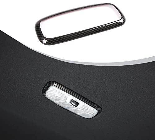 DIYUCAR ABS Kunststoff Auto Front Rear Leselampe Abdeckung Trim Rahmen Aufkleber für Ford Ranger Wildtrak 2015-2021 Auto Zubehör (Rücklicht Abdeckung)