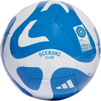 adidas Ballon unisexe pour femme Coupe du monde Bleu vif/blanc 3