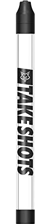 TakeShots Take V2 - Shot Holder & Straw for Drinks & Chasers - Experience Shots On the Go - Fits All Standard Bottles, Glasses, & the Chase - 1oz (Blackout)