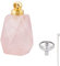 NBEADS Ashes Necklace Pendant, Memorial Keepsake Pendant Ash Holder Cremation Jewelry Rose Quartz Perfume Bottle Pendant for Human Pet Ashes Memory Jewelry